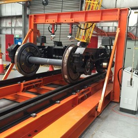 Semi Portable Test Rig | Bogie Press