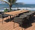 Royalle - Extension Table With Palm Chairs | Marseille 280 - 9pc Outdoor Setting