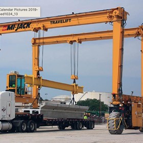 Rubber Tyred Gantry Crane | MJ85HD