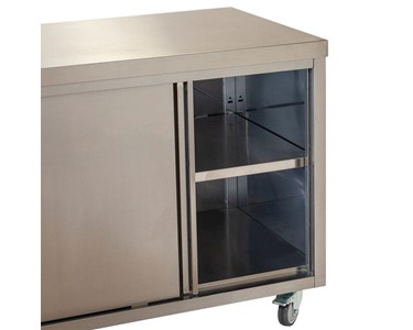 Commercial Kitchen Workbench Steel Cabinet With Drawers | 1800