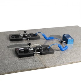 Battery Joint Setter, for setting joints on granite kitchen tops.