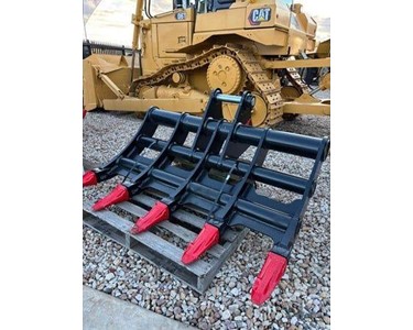 Roo Attachments - Excavator Attachments Root Rake | 13T 