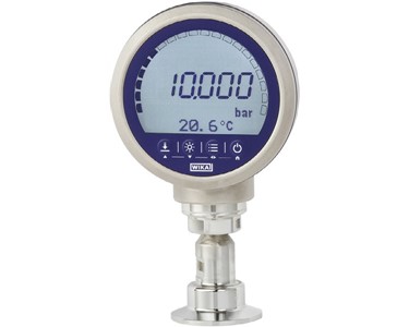 Precision digital gauge CPG1500 with tri-clover diaphragm seal