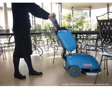 Conquest - Walk-Behind Floor Scrubber (Battery Powered Cleaning Machine) HDS35