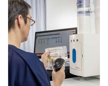 TranspoLab pneumatic tube laboratory transport system