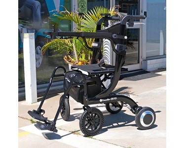 Hybrid Multi Tasker Rollator Walker Electric Wheelchair | 3 In 1 EVO