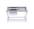SOGA - Stainless Steel Sink Bench Single Left Sink 1400 W x 700D  x 850 H 