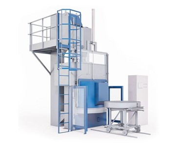 Superior - Shotblasting Machine | SUPERIOR EdgeBlast Turntable