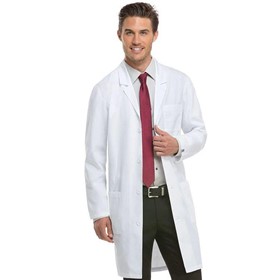 83403 Unisex Professional White 40" Long Doctors Lab Coat