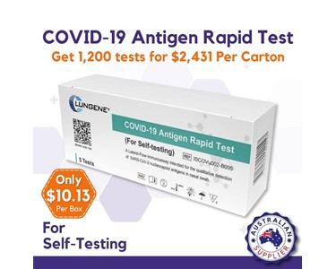 Clungene - COVID-19 Rapid Antigen Test | 1,200 TESTS/Carton