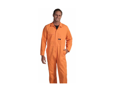 Workwear - Combination Overall 100% Cotton Drill (311gsm) with Action Back