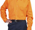 Hi Visibility Workwear - Shirt Open Front Long Sleeve 190gsm Cotton Drill