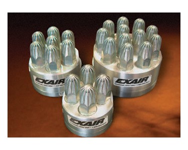EXAIR - Super Air Nozzle Clusters Provide High Blowing Force