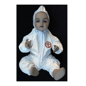 Infants Tyvek Disposable Coverall 