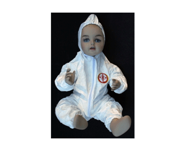 Infants Tyvek Disposable Coverall 