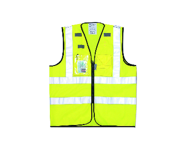 Multi pocketed Hi Viz Vest