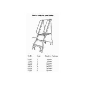 Platform Order Picker Ladders - Stock Picker