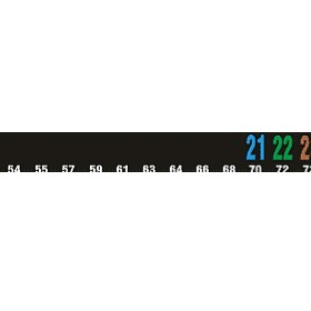 Industrial Thermometer | Horizontal | 13 Levels