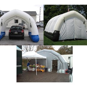 Inflatable Workstations and Shelters