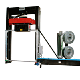 Automatic Vertical Pallet Strapping | Messersi VR80