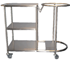 Storage Trolley | 3 Shelved Trolley for Hospital Linen