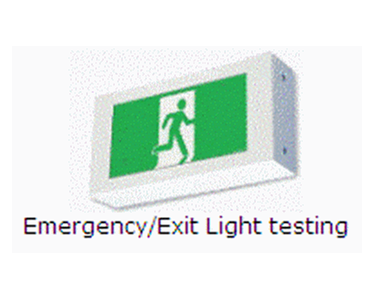 Emergency / Exit Light Testing