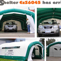 Portable Inflatable Temporary Work/Blast Shelter | Ezy Shelter 6045