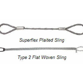 Superflex & Flat Woven Wire Slings