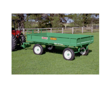 Farm Trailer | Four Wheel Flat Top