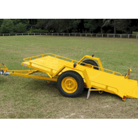 Transporting Trailer | Single Axle Tilt Bed Plant