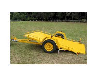 Transporting Trailer | Single Axle Tilt Bed Plant