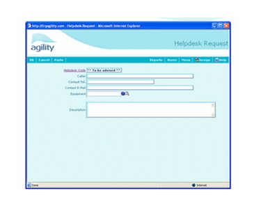 Agility Software/ Help Desk