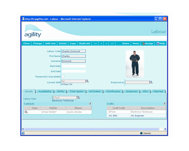 Agility Software / Labour
