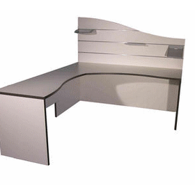 Furniture - Wave Range / Desk & Return