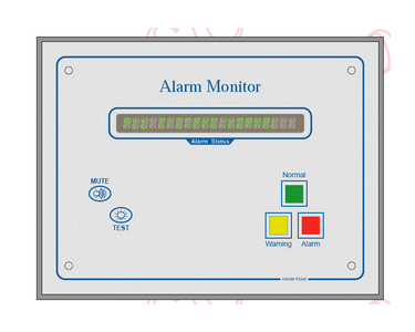 Stand Alone Systems / Ascon P2240 Low Cost 6 Input Gas Alarm Monitor