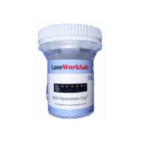 LaneWorkSafe Split-Specimen Urine Drug Screen Cup