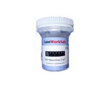 LaneWorkSafe Split-Specimen Urine Drug Screen Cup