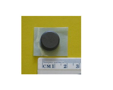 Adhesive Magnets -Adhesive Ferrite Disc 16x5mm