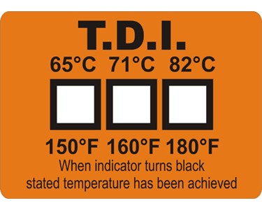 Triple Level Thermal Disinfection Indicator - T.D.I.