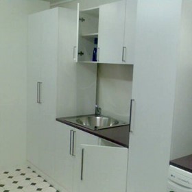 Laundry Cabinets - Laundry Bathroom