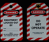 Safety Tags - Lockout Tags