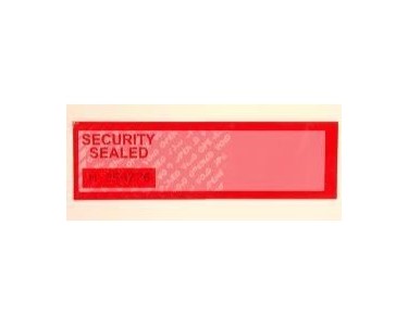 Security Labels, Seals & Tapes