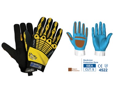 HexArmor - Safety Gloves - CHROME SERIES: CUT 5 IMPACT - 4025