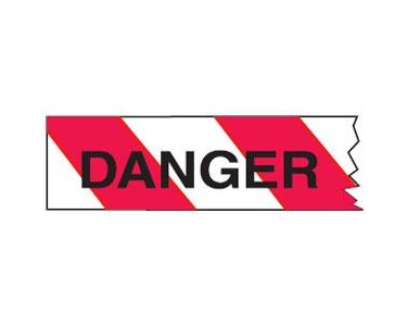 Heavy Duty Barricade Tape - Danger