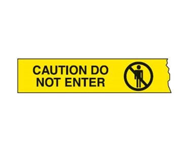 Standard Barricade Tape - Caution Do Not Enter