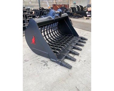 Roo Attachments - 20t Excavator Skeleton Bucket 1800mm 140*140 Rock