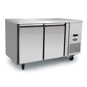 Stainless Steel 2-Door Undercounter Fridge | EPF3422