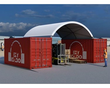 Container Dome | 20FT Standard - Container Mounted