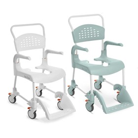 Etac Clean Mobile Shower Commode Chair 49cm