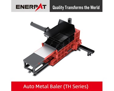 Enerpat - Triple-Compression Scrap Metal Baler | TH Series